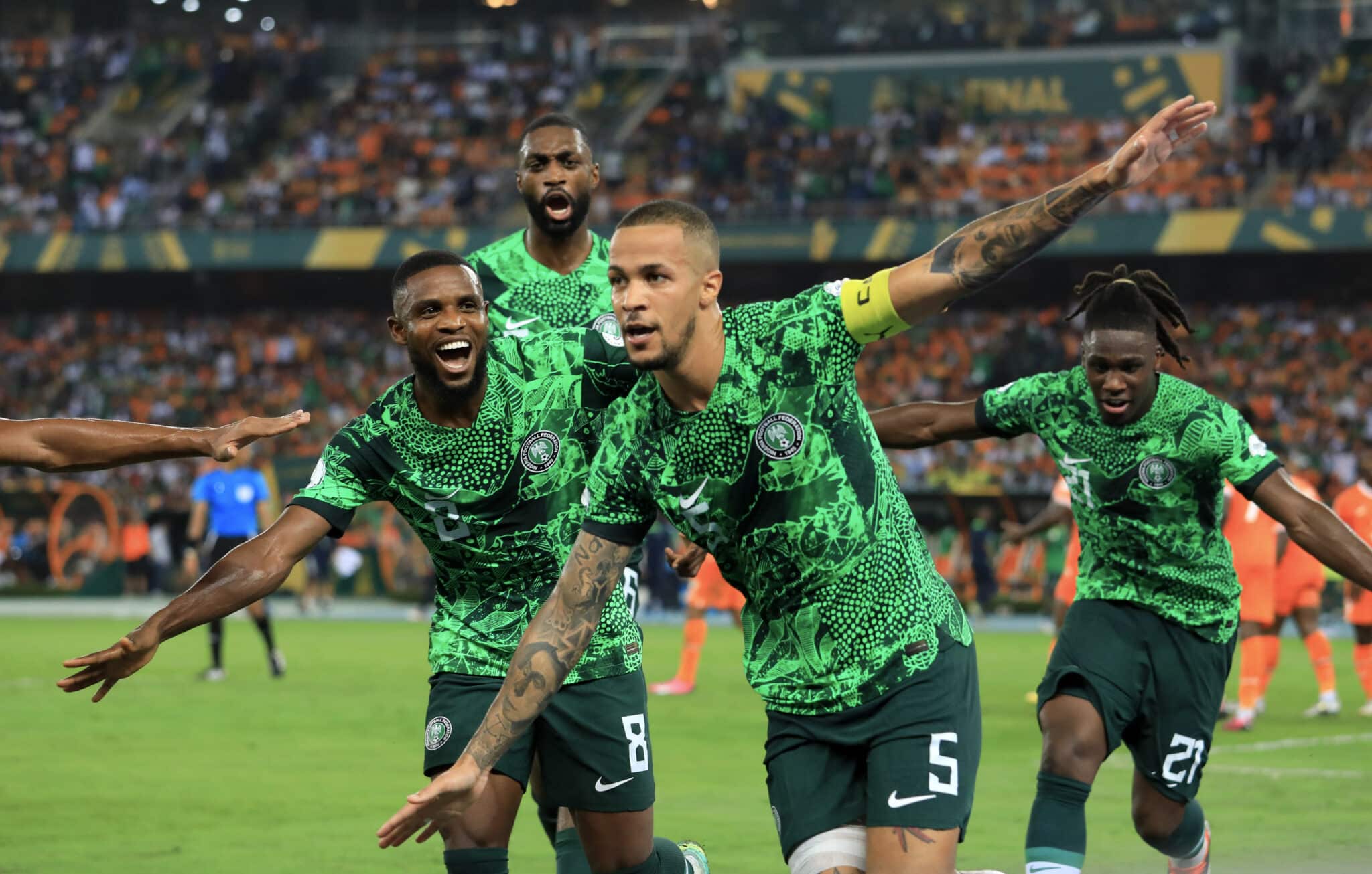 William Troost-Ekong gives Super Eagles the lead against Ivory Coast