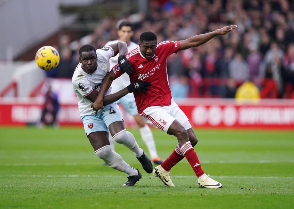 Taiwo Awoniyi scored twice against West Ham this season