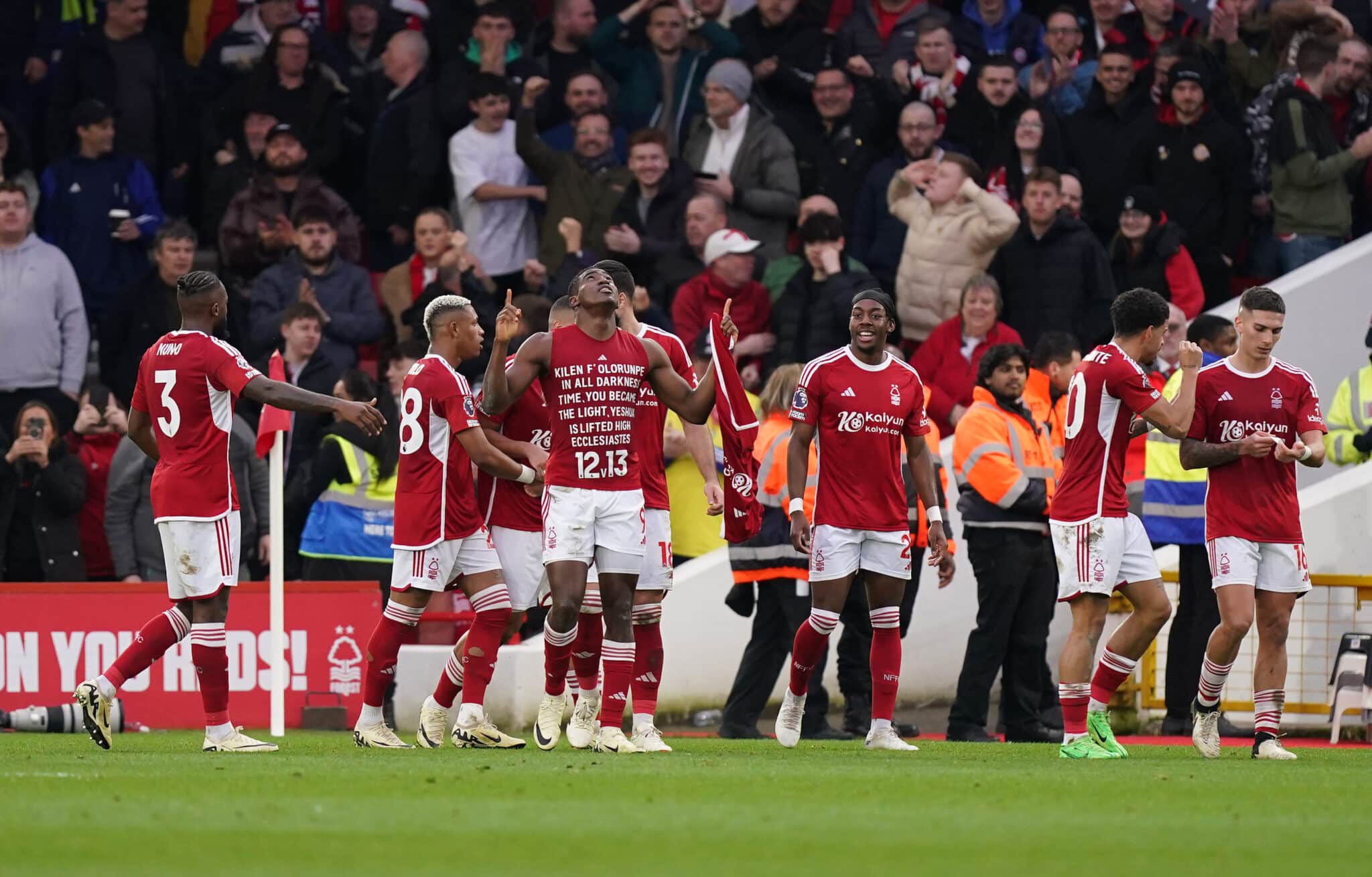 Taiwo Awoniyi has six Premier League goals this term