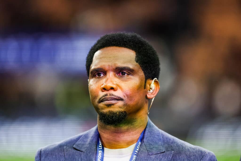 Fans canât decide if Osimhen can surpass this African legend 2 Samuel ETO'O, former player prior the UEFA Champions League