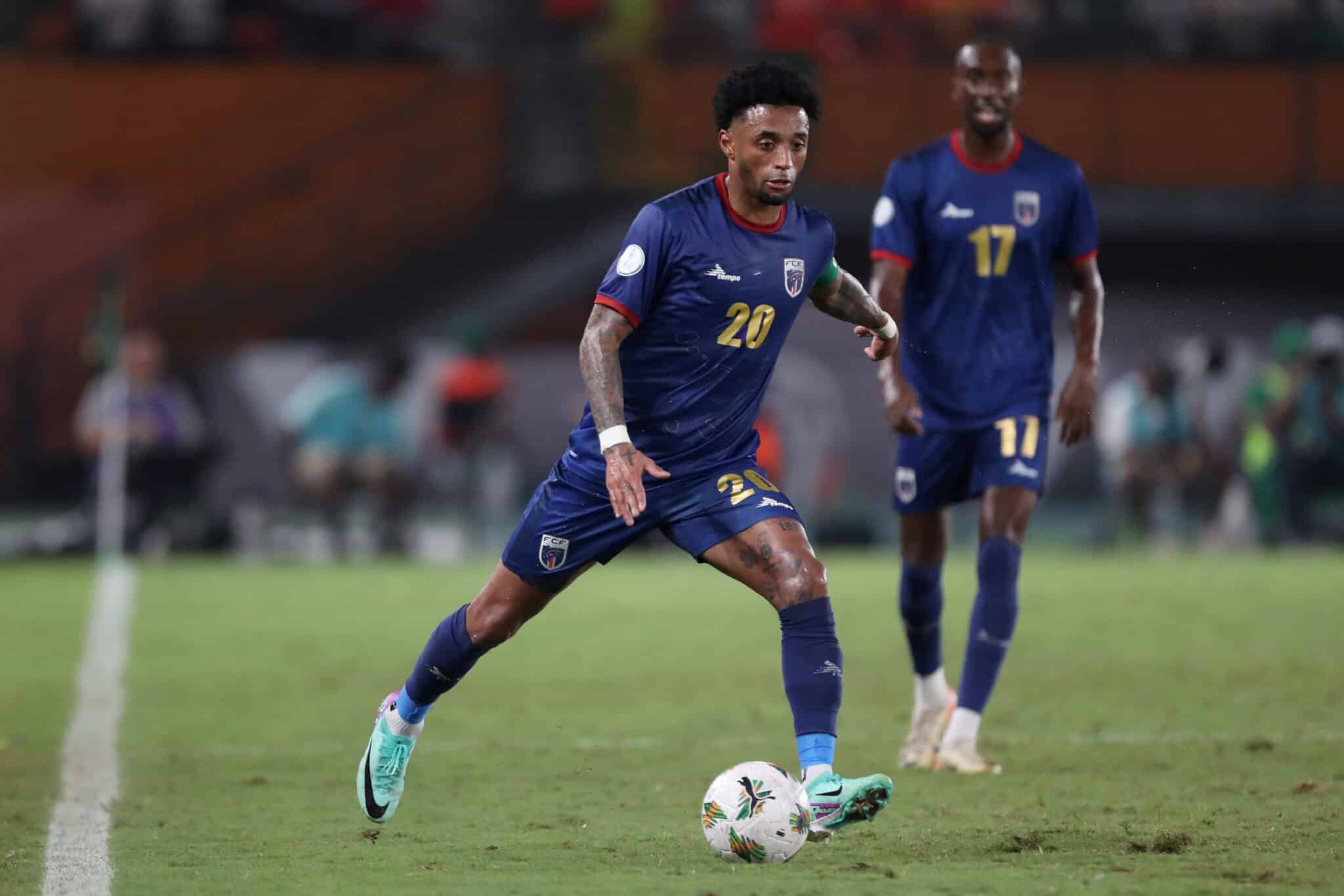 Ryan Mendes in the Bafana Bafana vs Cape Verde combined XI