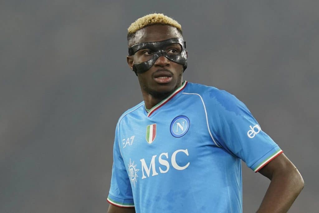 Victor Osimhen in action for Napoli