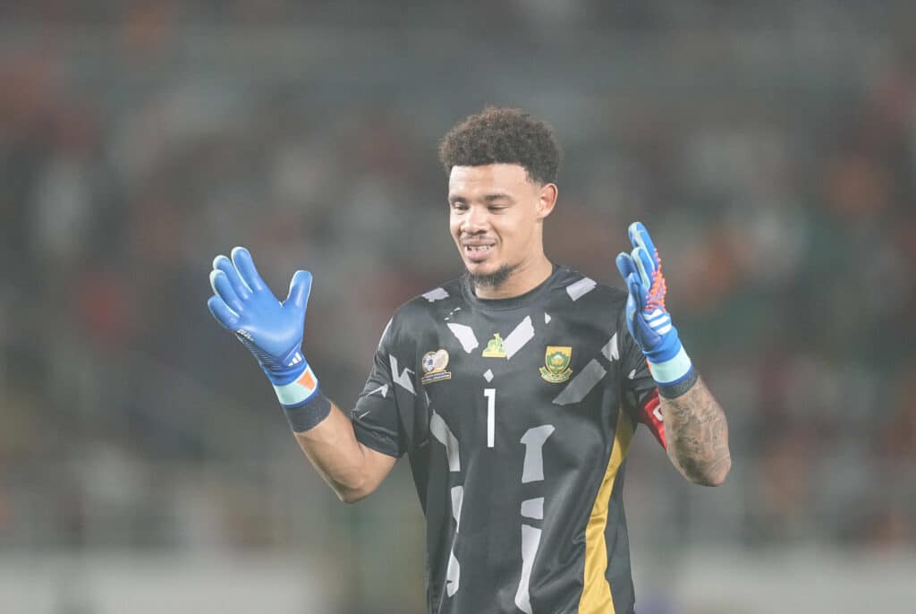 Ronwen Williams in the Bafana Bafana vs Cape Verde combined XI