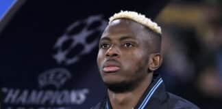 Osimhen scores to salvage a draw for Napoli in UCL clash against Barcelona