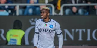 Victor Osimhen hits double figures this season in Napoli&rsquo;s draw at Cagliari