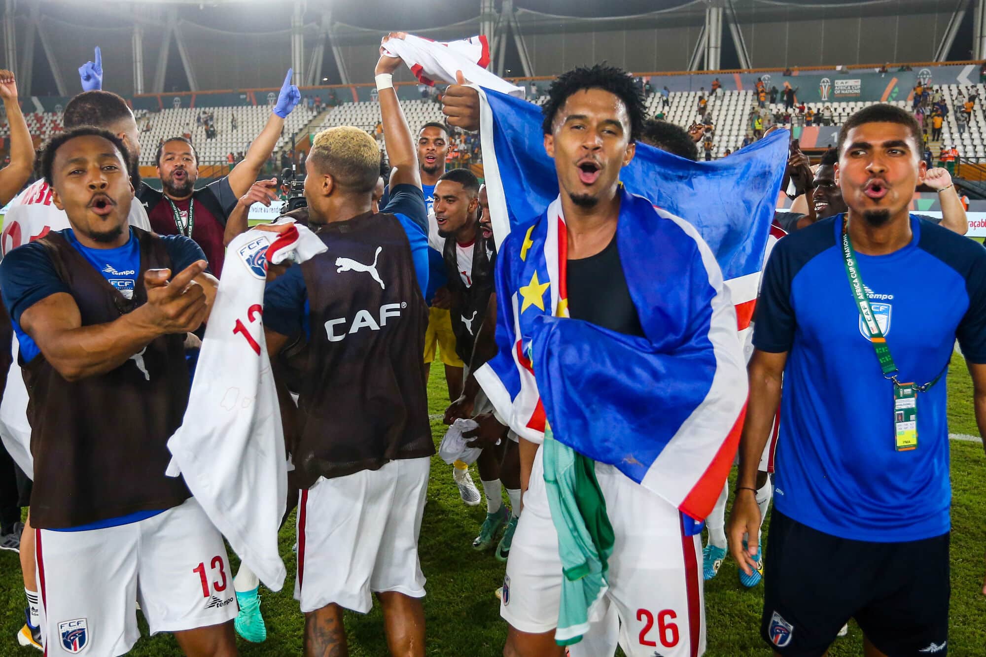 Cape Verde vs South Africa lineups