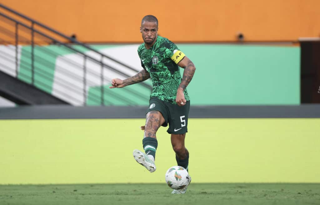 Super Eagles beat Bafana Bafana to reach AFCON final 2 Ekong scored the first goal for Super Eagles
