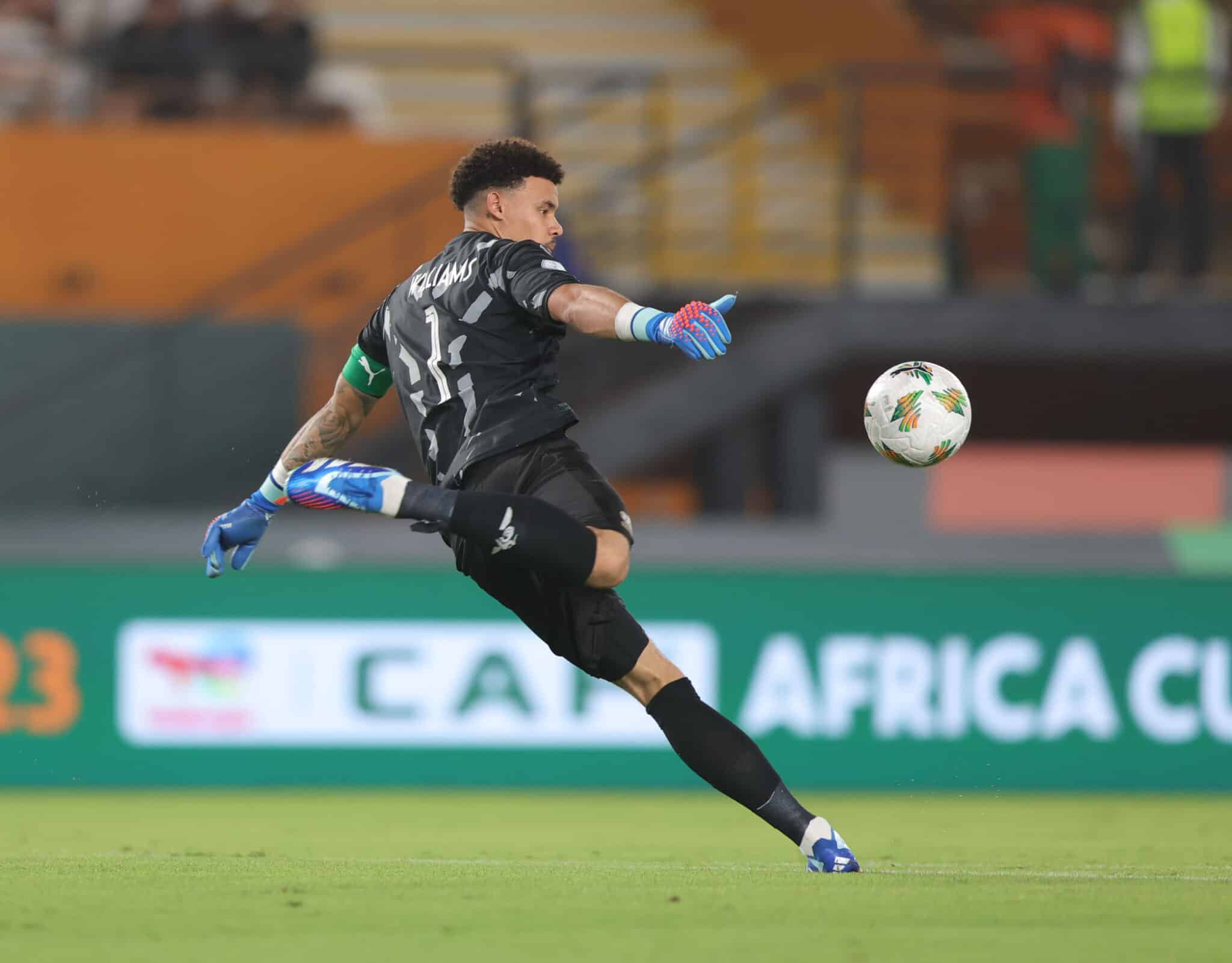 Ronwen Williams of South Africa during the 2023 Africa Cup of Nations