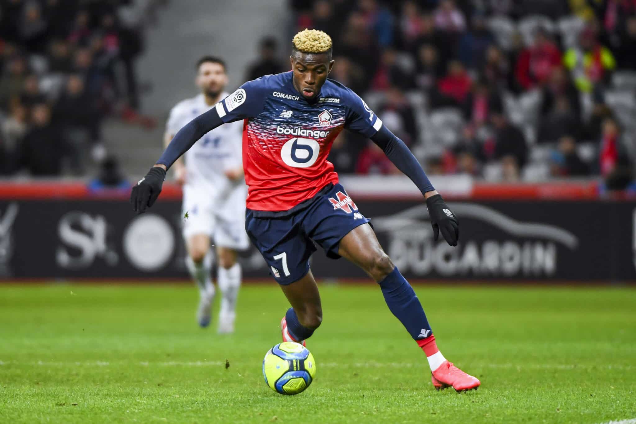 Victor OSIMHEN for Lille during the Ligue 1 
