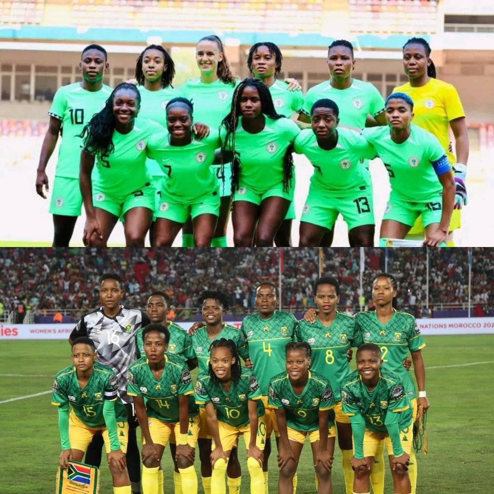 Nigeria vs South Africa women's teams