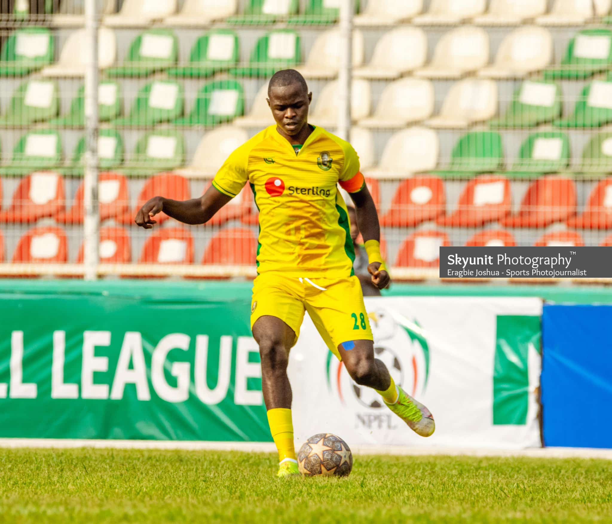 Benjamin Tianimu finally gets a Super Eagles call up