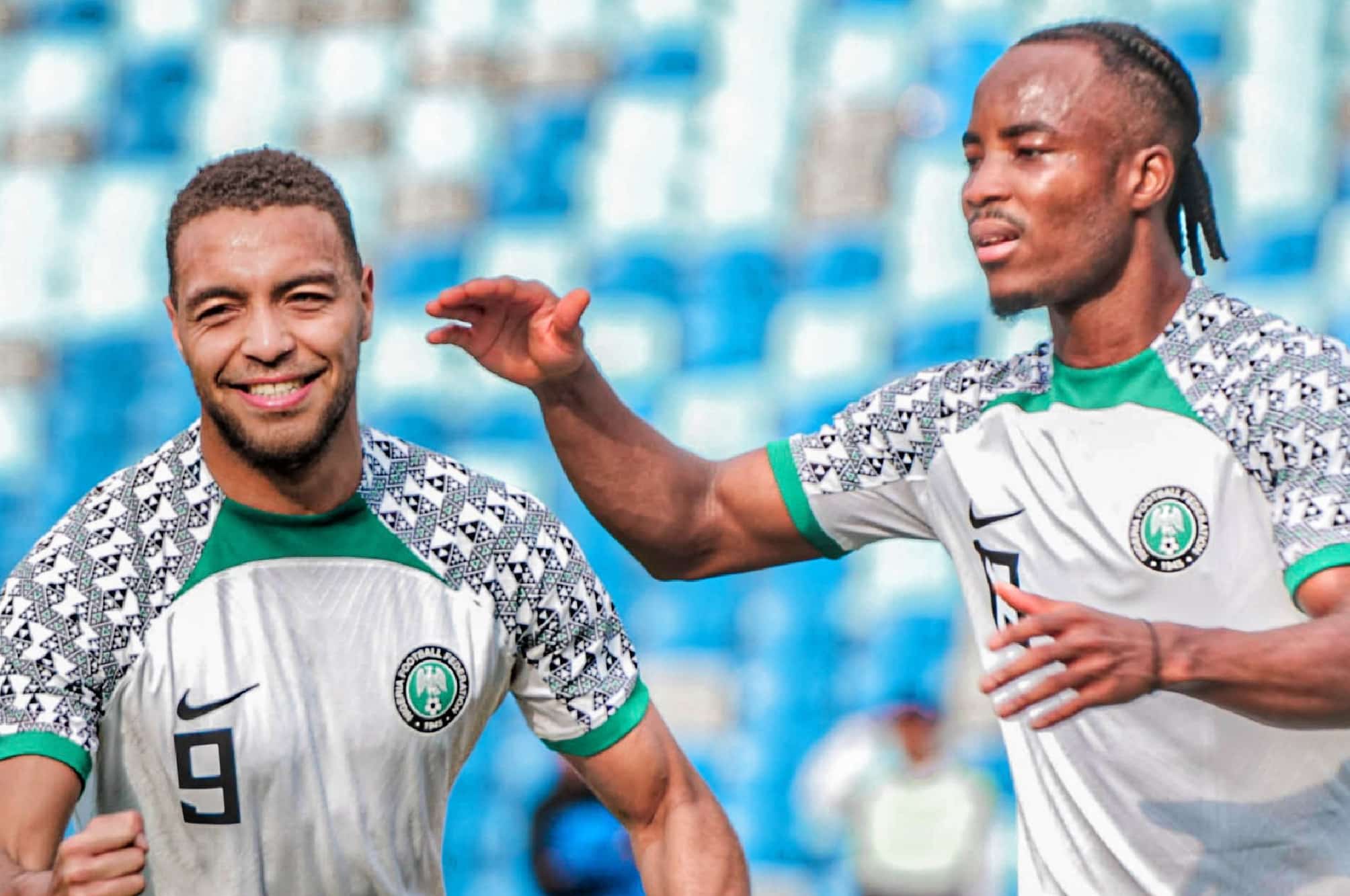 Cyril Dessers scores Super Eagles first goal against Ghana
