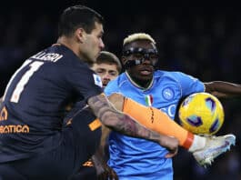 Victor Osimhen bags hat-trick in Napoli&rsquo;s rout of Sassuolo