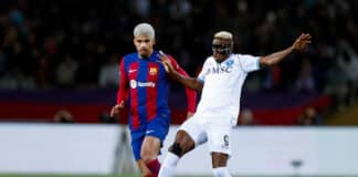 Victor Osimhen blanks as Barcelona eliminate Napoli in UCL R16