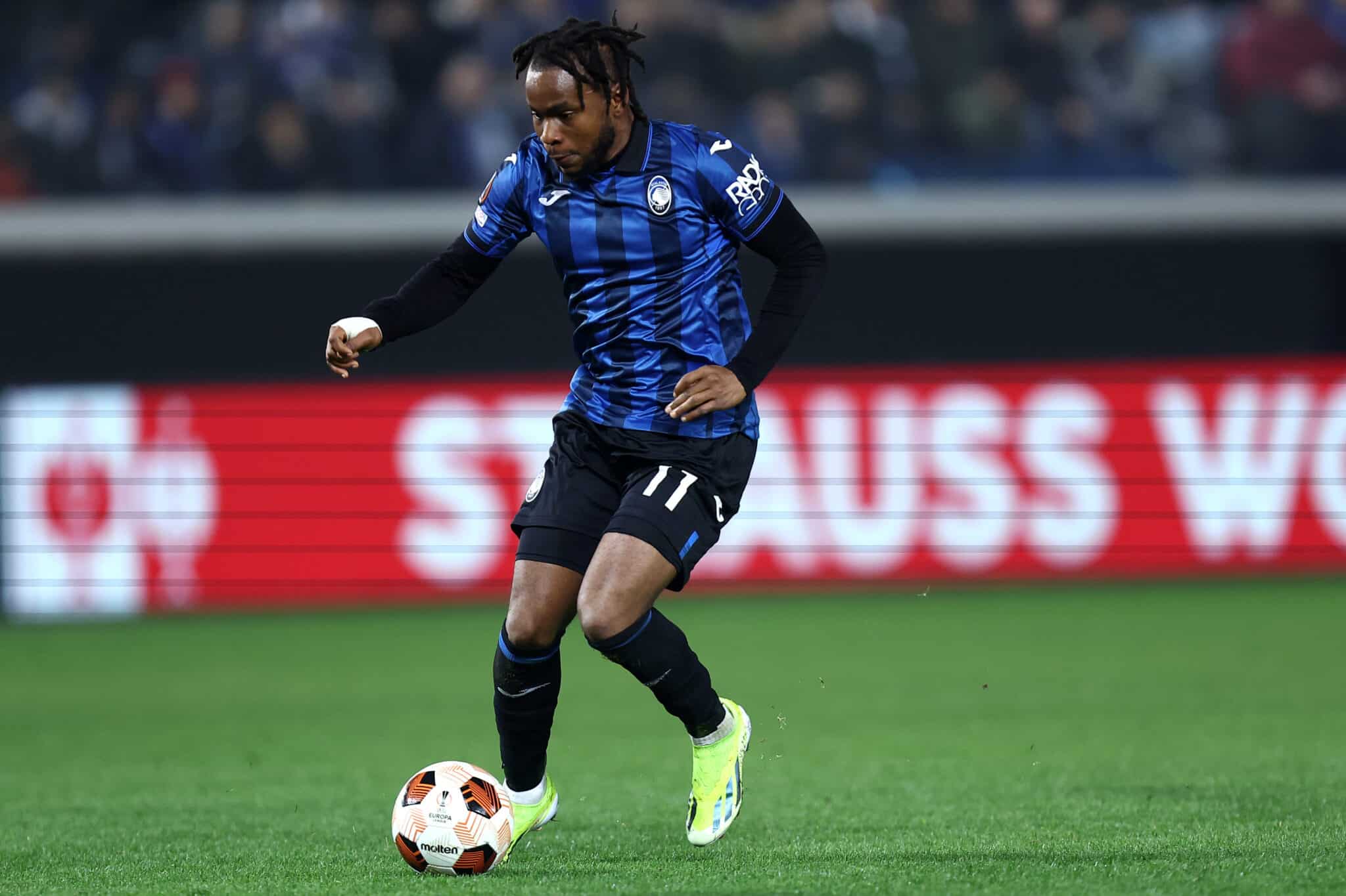 Ademola Lookman in the Europa League