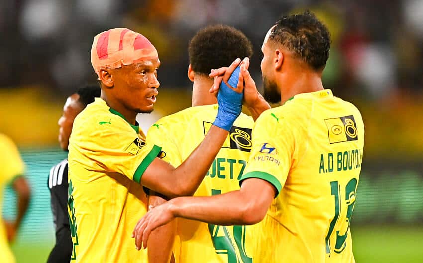 Mamelodi Sundowns players