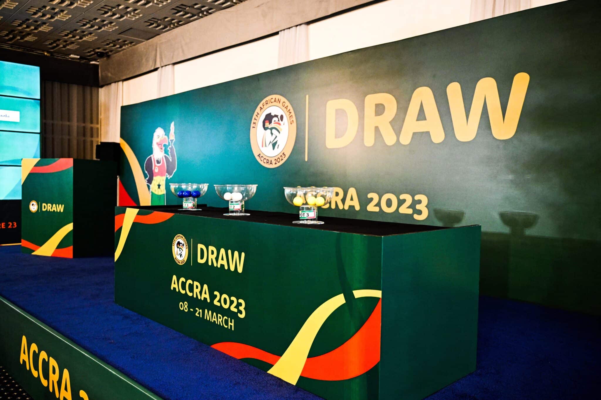 General Views during the 13th African Games Football Draw for 2023 Accra 