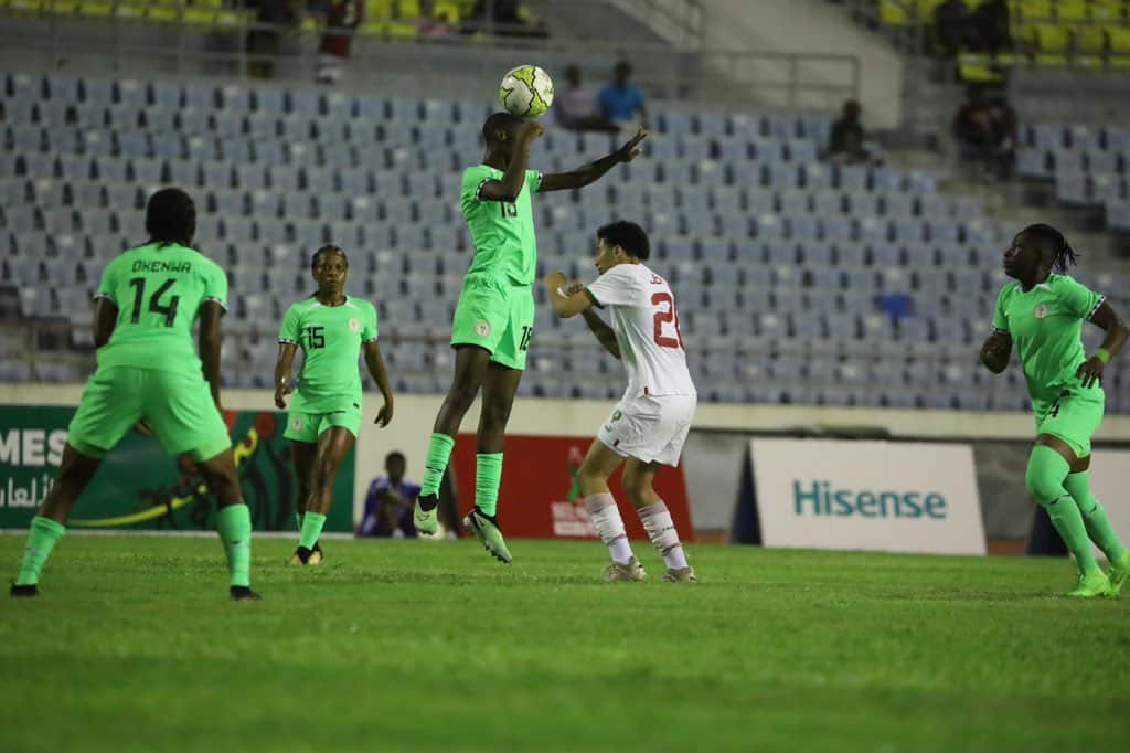 Super Falconets vs Morocco
