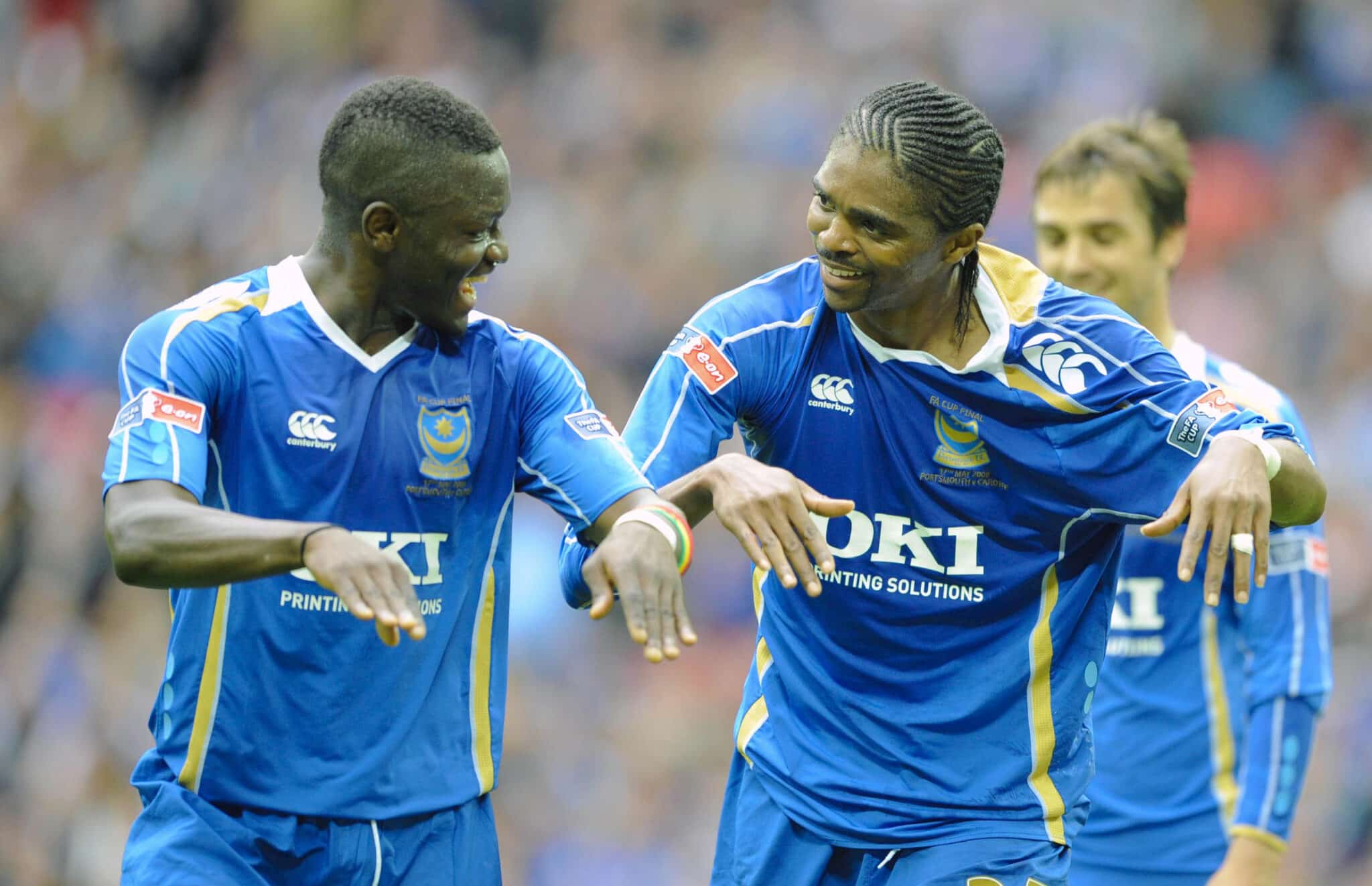 Nwankwo Kanu faced Premier League relegation with Portsmouth