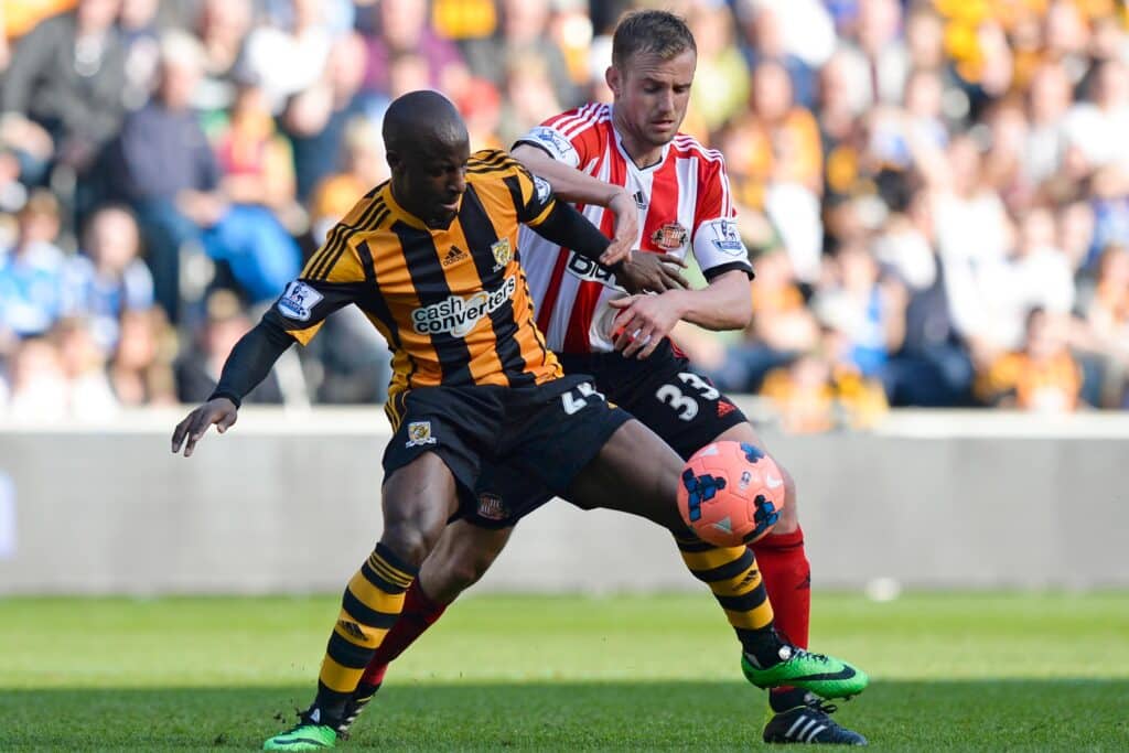 Nigerians with Premier League relegation 3 Sone Aluko faced Premier League relegation with Hull City