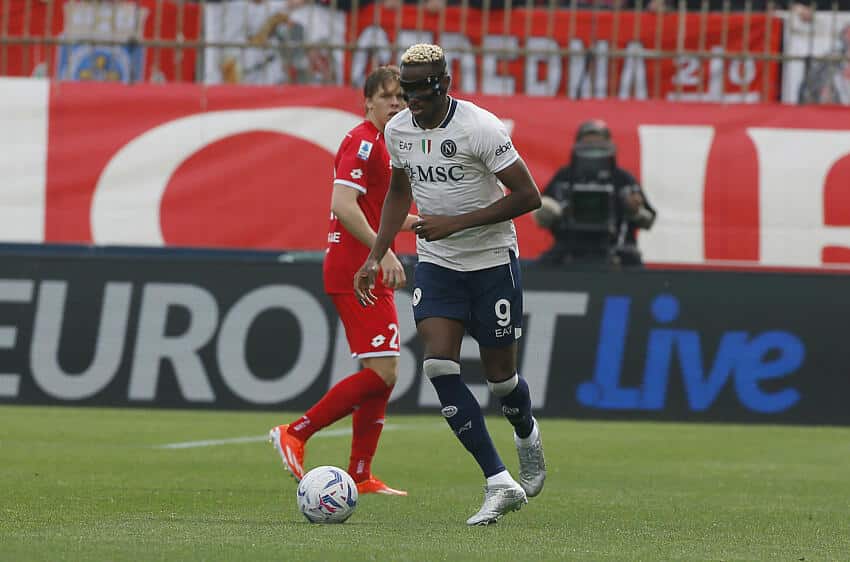 Victor Osimhen in action for Napoli