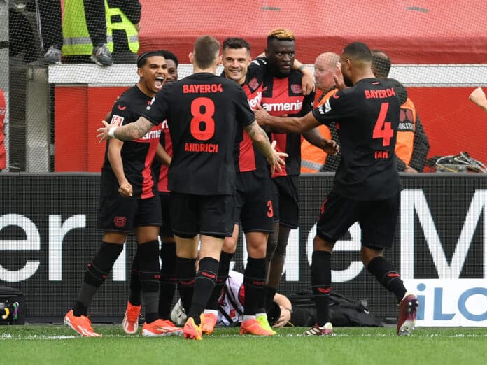 Victor Boniface, Tella seal Bundesliga for Leverkusen