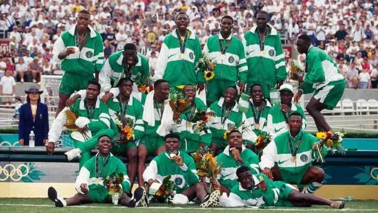 Nigeria Super Eagles' 1996 Olympics 