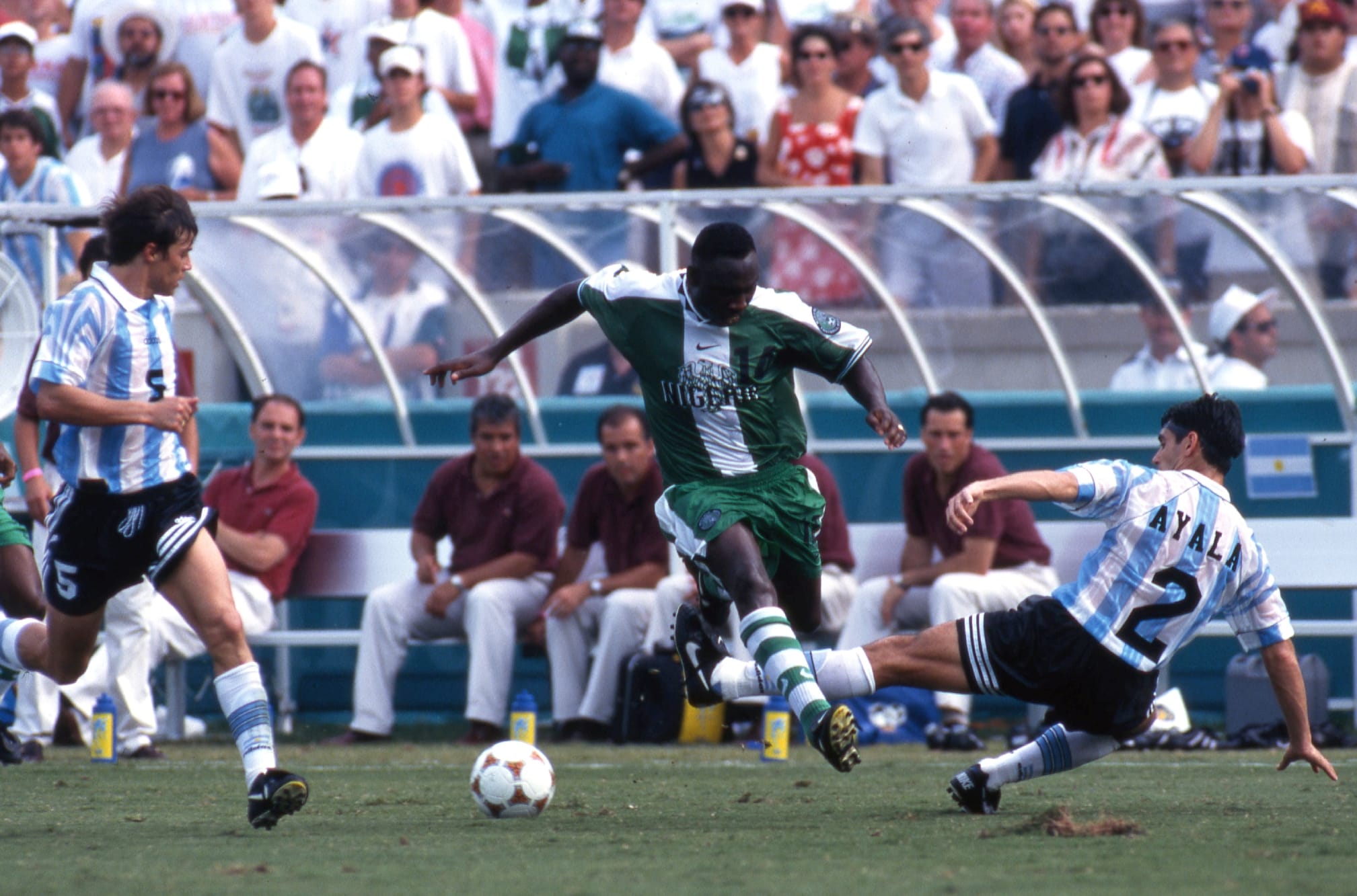 Top Super Eagles players debutants - Daniel Amokachi