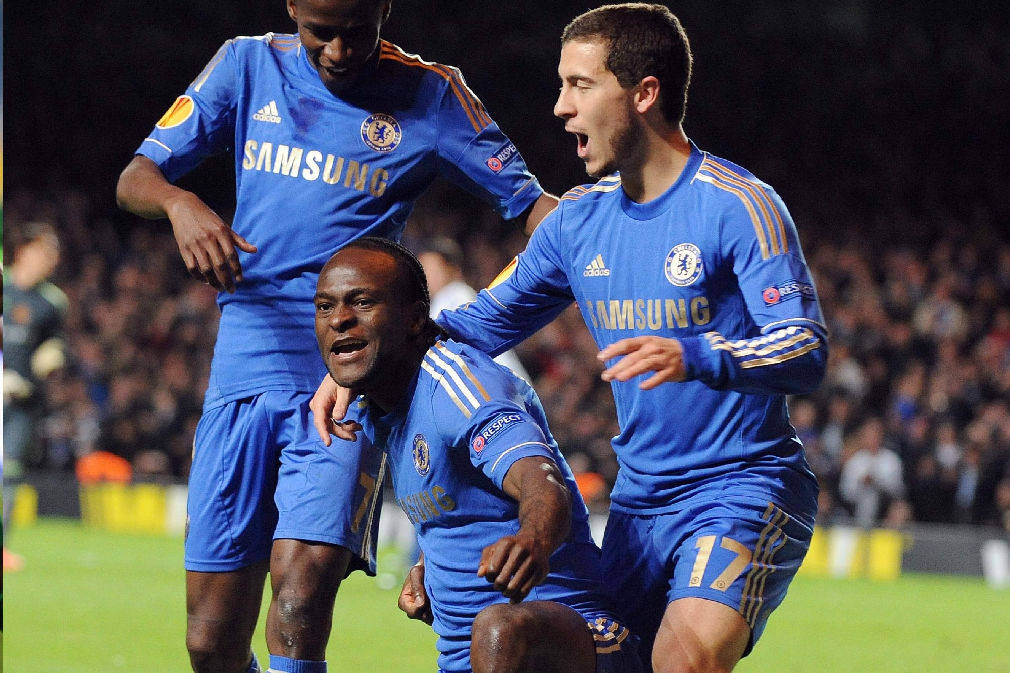 Europa League wiiners: Victor Moses won it with Chelsea