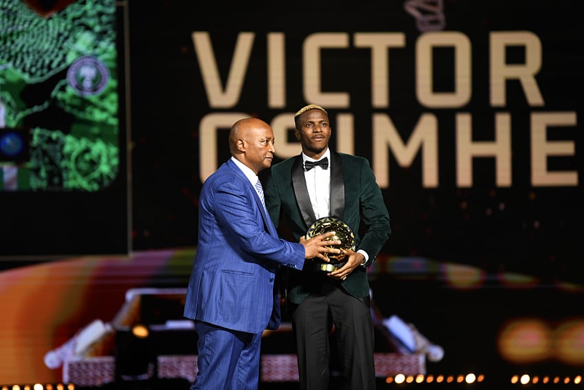 Reigning CAF Player of the Year Victor Osimhen 