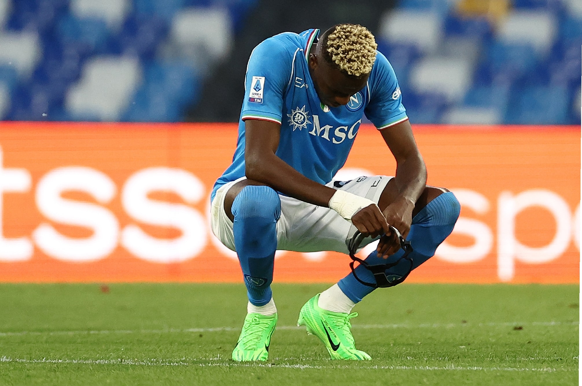 Top 5 Super Eagles Player of the Season - Victor Osimhen, number 3