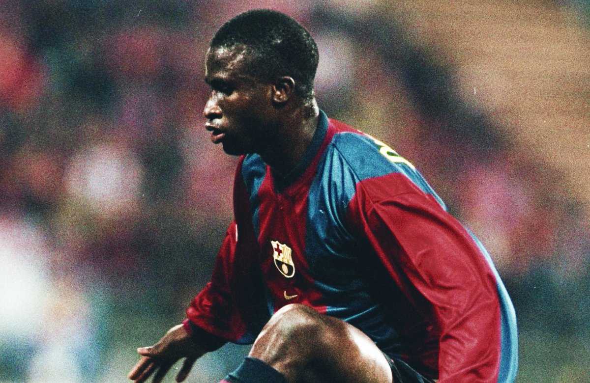 Samuel Okunowo for Barcelona in La Liga