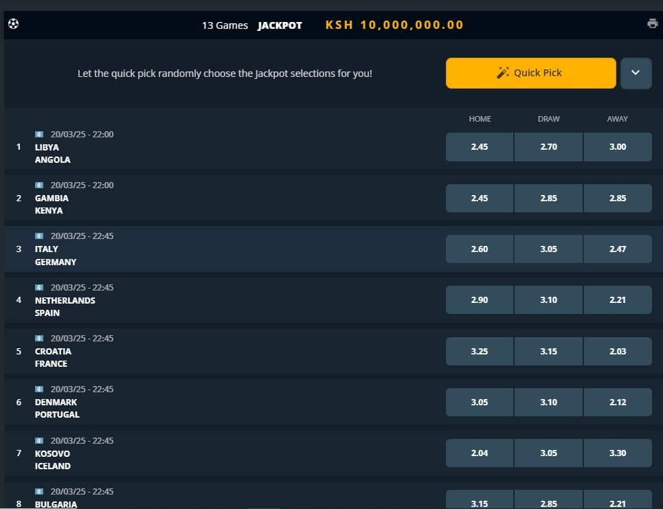 SportPesa Midweek Jackpot Prediction â Free 13 Games 2 SportPesa Midweek Jackpot prediction: games on SportPesa Kenya