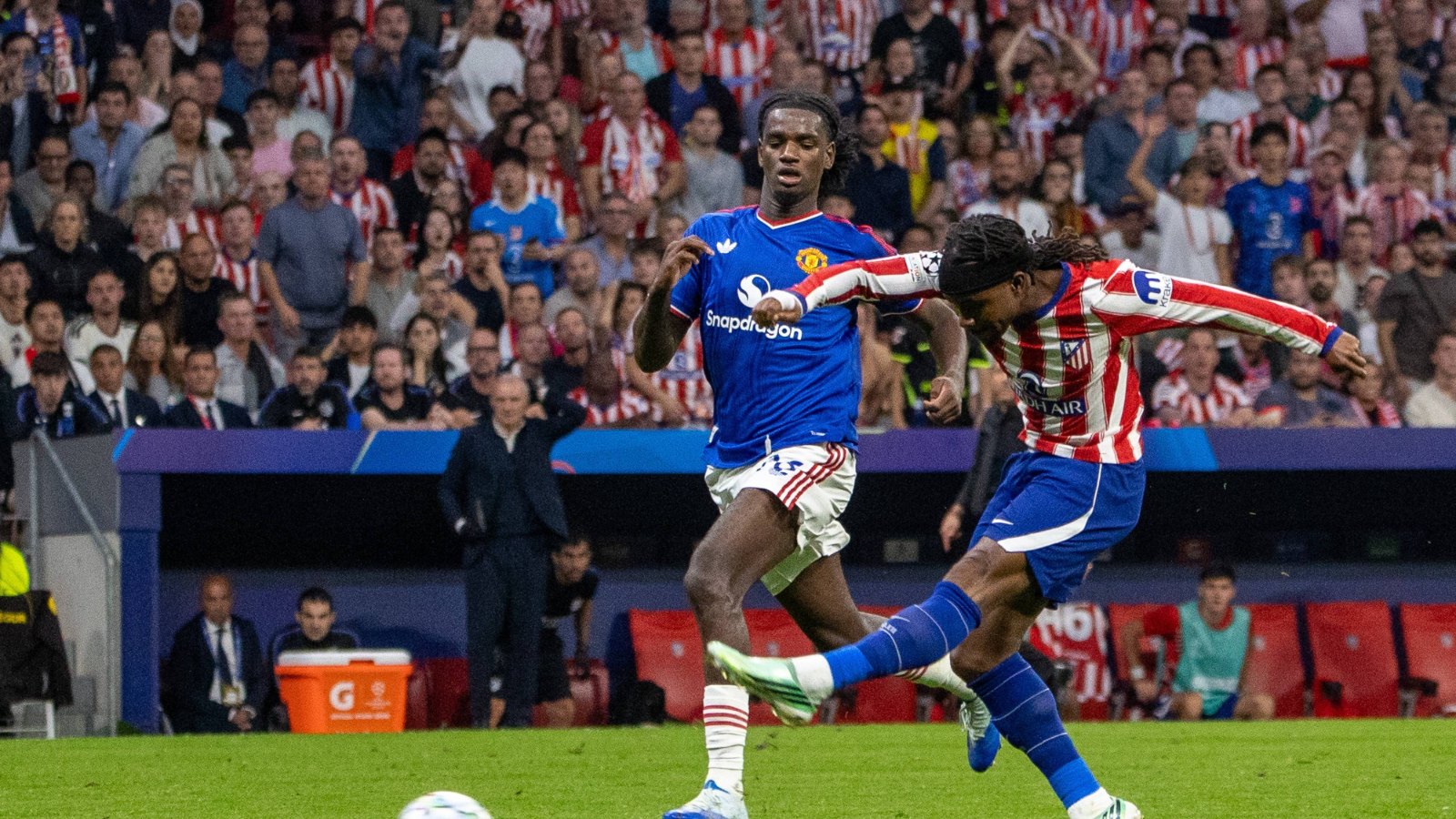 Ademola Lookman, Atletico Madrid v Manchester United Ademola Lookman ends goal drought as Atletico beat Man United 2-0